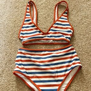 STRIPPED AERIE BIKINI